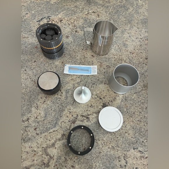 58mm Coffee Espresso Tamper Blind Dosing Cup Funnel Needle Distribution WDT Tool - Picture 2 of 6